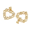 Brass Micro Pave Cubic Zirconia Pendants ZIRC-I367-12G-08-2