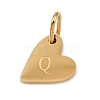 304 Stainless Steel Charms STAS-L291-01G-Q-2