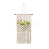 Bohemian Macrame Woven Cotton Magazine Holder PW-WG27705-03-1