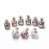 Glass Wishing Bottle Pendants G-Q988-006-B-2