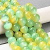 Natural Selenite Beads Strands G-P493-03A-2