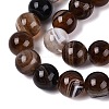 Natural Striped Agate/Banded Agate Beads G-Q606-42B-D01-4