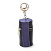 PU Imitation Leather Lipstick Pouch Holder Pendant Keychain KEYC-E039-01KCG-03-2