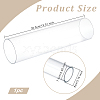 Round Transparent Acrylic Tube AJEW-WH0324-76E-2