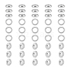 Unicraftale 304 Stainless Steel Spacer Beads STAS-UN0001-62P-1