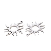 304 Stainless Steel Pendants STAS-N132-01P-2