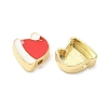 Christmas Brass Enamel Beads KK-I474-G18-2