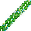 1 Strand Electroplate Transparent Glass Beads Strands EGLA-TADJ0001-15F-2