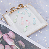 48Pcs 6 Styles Dummy Bottle Transparent Resin Cabochon RESI-OC0001-49-6