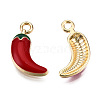 Eco-Friendly Zinc Alloy  Charms ENAM-R051-11-01G-NR-2