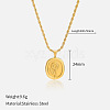 304 Stainless Steel Pendant Necklaces for Women FS-WG3C5F5-04-1