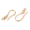 Brass Earring Hooks KK-P234-18G-2