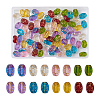 Cheriswelry 96Pcs 8 Colors Transparent Glass Beads Strands GLAA-CW0001-04-29