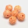 Dyed Synthetical Coral Beads X-CORA-L041-20-2