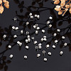 Beebeecraft 50Pcs 925 Sterling Silver Spacer Beads STER-BBC0001-32-5