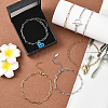 12Pcs 6 Styles 304 Stainless Steel Chains Bracelets for Men Women BJEW-SC0001-64-5