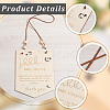 Baby Sleeping Do Not Disturb Wood Door Hanging Decorations DIY-WH20002-82C-6