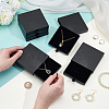Cardboard Jewelry Set Storage Drawer Boxes CON-WH0112-008-3