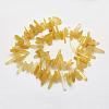 Natural Citrine Beads Strands G-L464-16-3