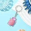 Tortoise Resin Keychain KEYC-YW00149-08-1
