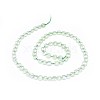 Natural Prehnite Beads Strands G-I249-A14-2