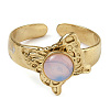 Opalite Finger Rings RJEW-U027-05G-10-2