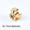 Wax Seal Brass Stamp Head AJEW-WH0209-064-3