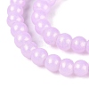 Baking Paint Glass Pearl Beads Strands LS-DGLA-ZX001-05B-09-3