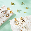 20Pcs 304 Stainless Steel Stud Earring Findings STAS-UN0059-04-2