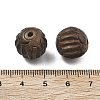 Carved Groove Wood Beads WOOD-Q060-01A-5