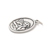 925 Sterling Silver Pendants STER-R008-04AS-04-2