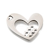 201 Stainless Steel Pendants STAS-A116-01P-11-1
