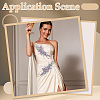 Flower Resin Rhinestone Decorative Corsages for Clothing Accessories PATC-WH0021-064E-5