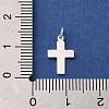 925 Sterling Silver Religion Cross Charms STER-K180-08S-3