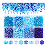 Mixed Style 6/0 Round Glass Seed Beads SEED-PH0006-4mm-03-7