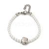 Plastic Imitation Pearl Beads Bracelets for Women BJEW-M056-11P-4