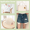 14Pcs 7 Styles Back to School Polyester Clothing Patches PATC-CY0001-54A-5