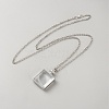 Alloy Locket Pendant Necklaces NJEW-WH0020-66A-1