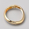 Brass Open Cuff Bangles for Women BJEW-SZC0008-01B-G-1