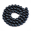 Glass Pearl Beads Strands HY-G002-01D-08-5