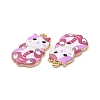 Alloy Enamel Pendants FIND-E031-02F-2