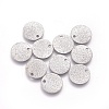 Non-Tarnish 304 Stainless Steel Charms STAS-E455-02P-12mm-2