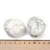 Heart Natural Howlite Palm Stone G-C186-03D-2