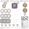 SUNNYCLUE DIY Brooch Making Kits DIY-SC0019-48-1