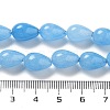 Natural Aquamarine Dyed Beads Strands G-B106-A10-02-5