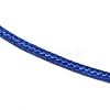 Braided Waxed Cotton Cord Necklace Making MAK-YWC0001-01P-M1-3