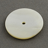 Natural Sea Shell Beads X-SSHEL-R024-8mm-1