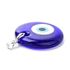 Handmade Evil Eye Lampwork Pendants LAMP-C001-02D-3