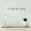 PVC Quotes Wall Sticker DIY-WH0200-026-4
