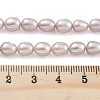 Natural Cultured Freshwater Pearl Beads Strands PEAR-P062-06C-1-5